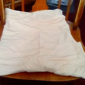 Plus size shape wear with no slip band at the waist